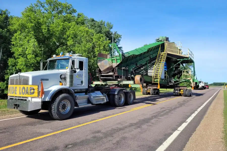 Equipment Moving Service